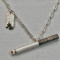 Burnt Signal Necklace — Oryn Laeth | Minimal statement necklace