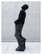 Distorted Flow Pants fabric detail — Oryn Laeth