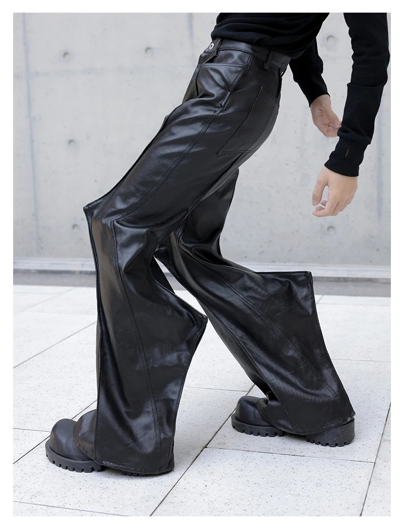 Distorted Flow Pants front view — Oryn Laeth