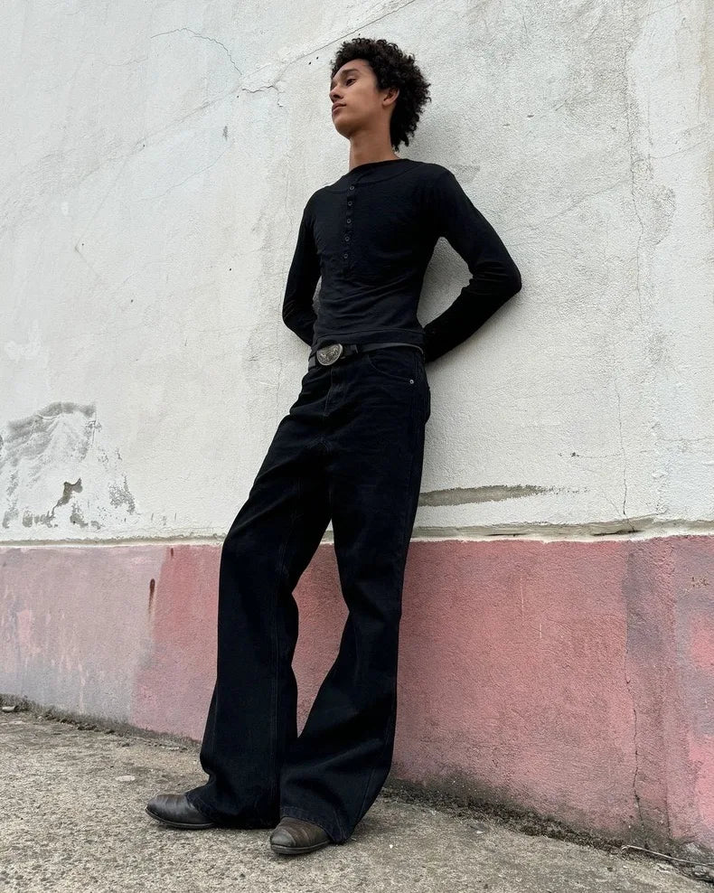 Quiet Closure Shirt back view — Oryn Laeth
