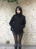 Sharp Line Jacket side view — Oryn Laeth