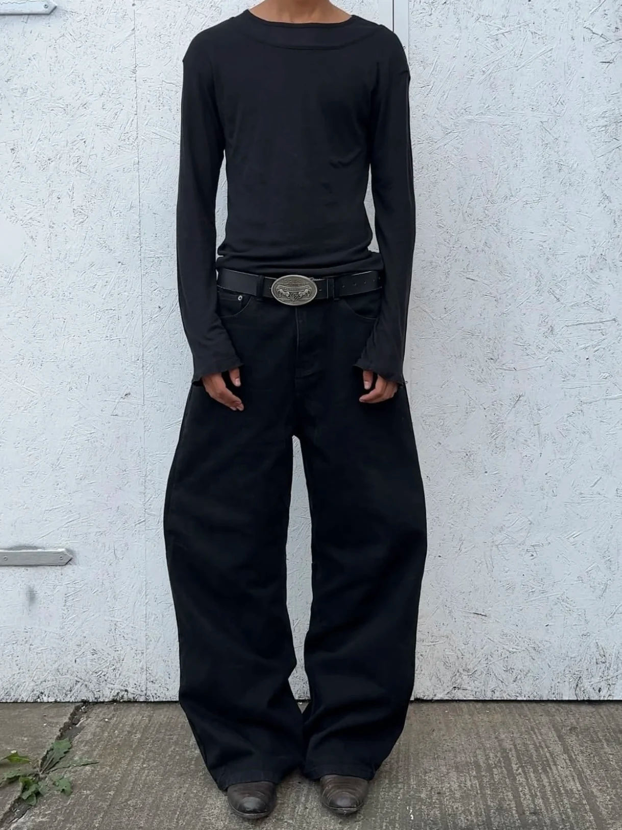Soft Structure Roundneck Top styled — Oryn Laeth