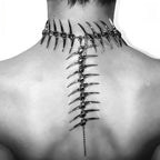 Spine Thorn Necklace — Oryn Laeth | Sculptural thorn chain necklace