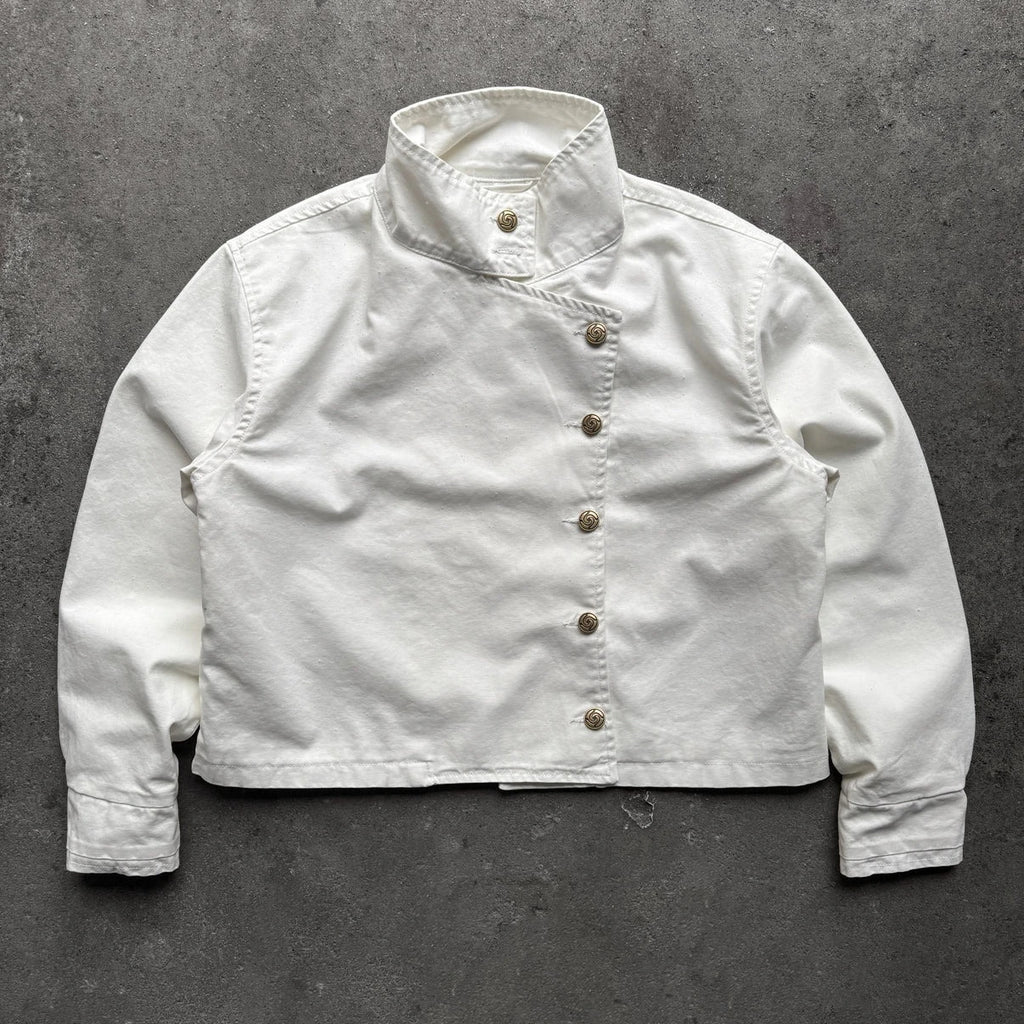 WHITE FENCING JACKET