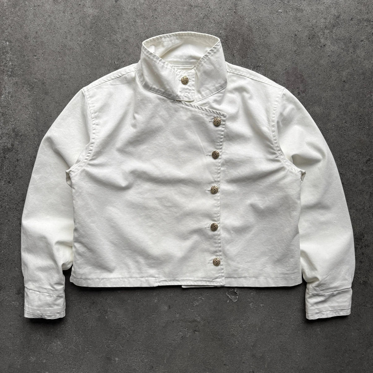 WHITE FENCING JACKET