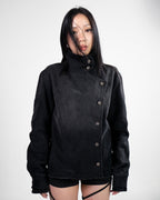 Structured Arc Jacket — Oryn Laeth | Oversized arc silhouette jacket