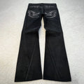 Structured Flare Denim — Oryn Laeth | Wide-leg denim flare jeans for women