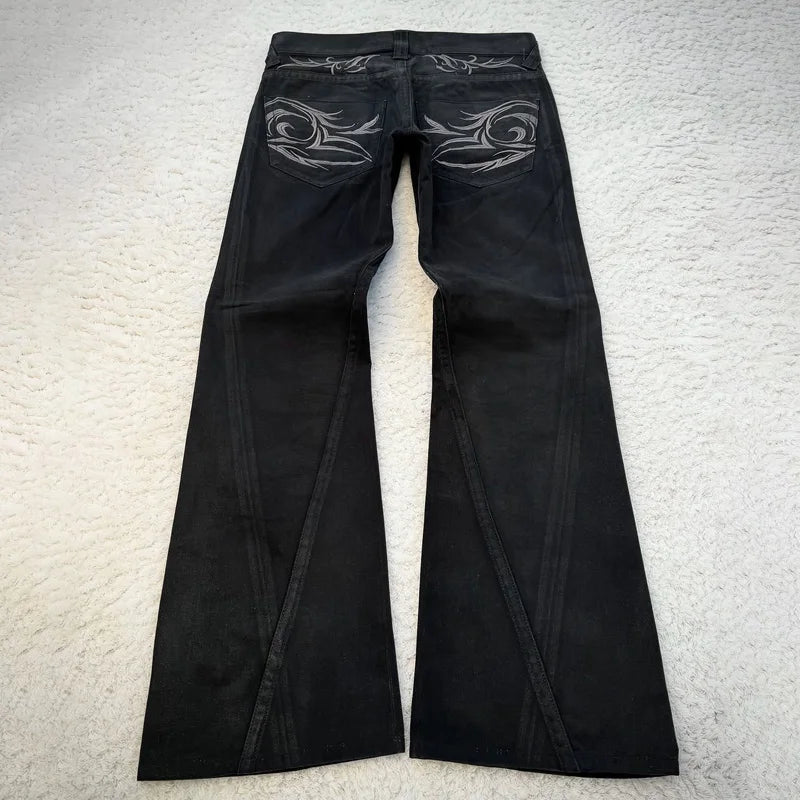 Structured Flare Denim — Oryn Laeth | Wide-leg denim flare jeans for women