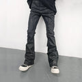 Waxed Structure Pants detail — Oryn Laeth