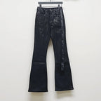 Waxed Structure Pants front view — Oryn Laeth