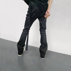 Waxed Structure Pants side view — Oryn Laeth