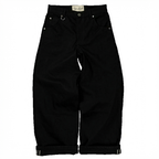 Wide Form Baggy Pants back view — Oryn Laeth